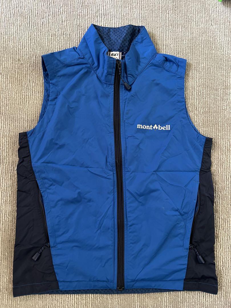 モンベル　110 美品　青　男の子 mont bell - モンベル 2wayバッグ キッズ 男児 青【中古】【新