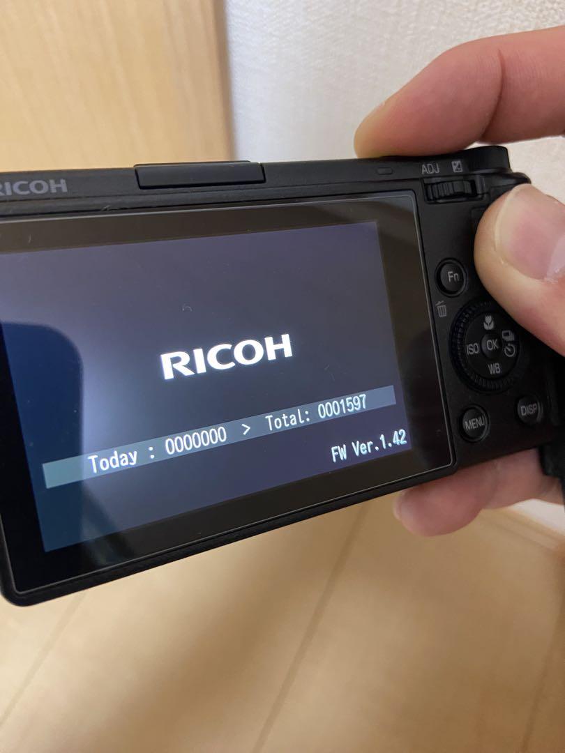 【美品】RICOH GR III X 予備バッテリーあり　15時まで当日発送