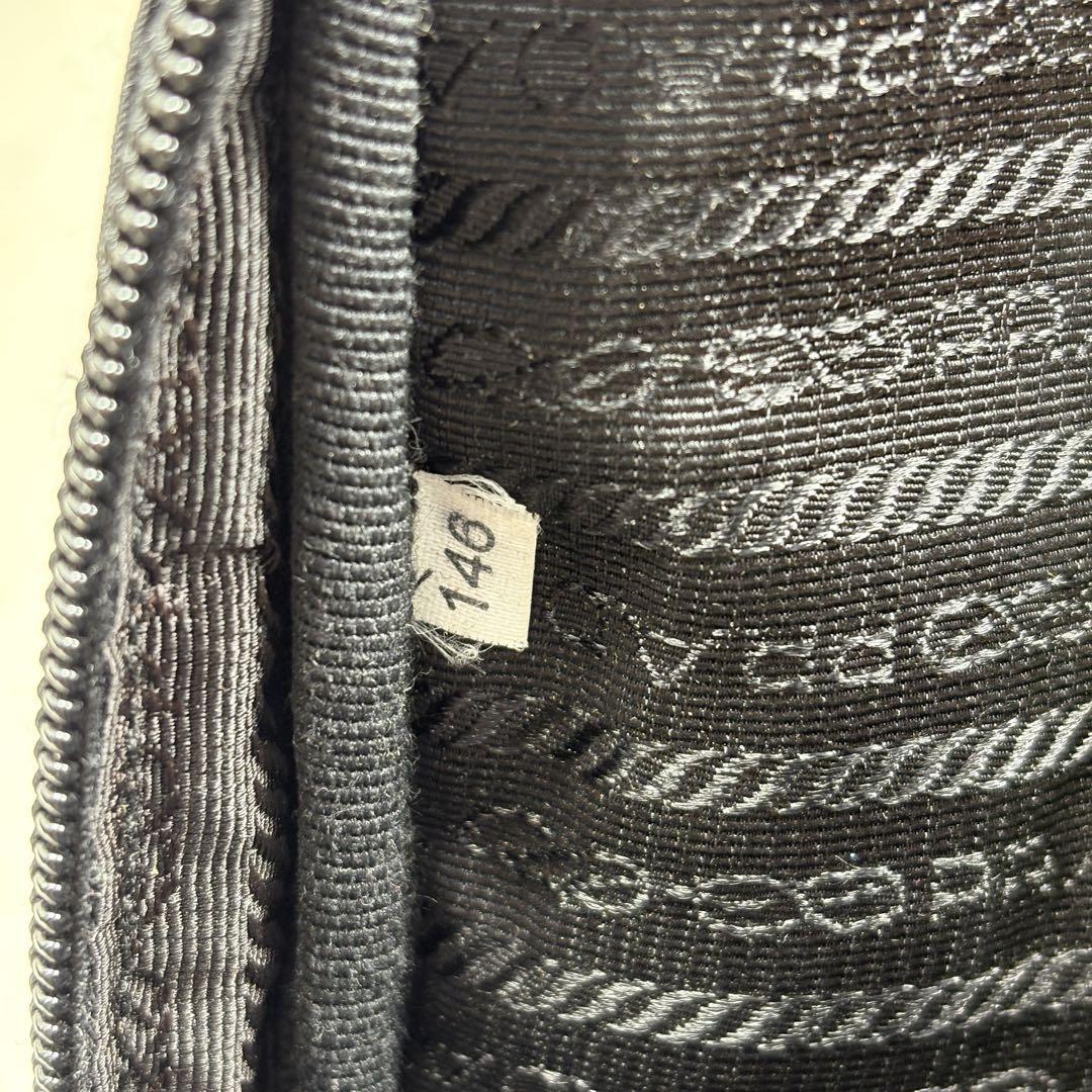 PRADA プラダ ビジネスバッグ 黒 テスートナイロン A4 三角ロゴ