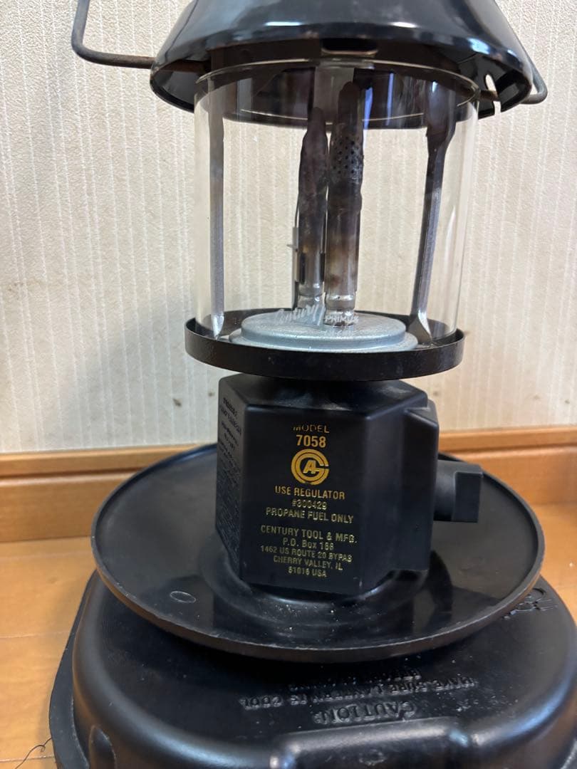 Century 7058 プロパンガスランタン傷や汚れあり