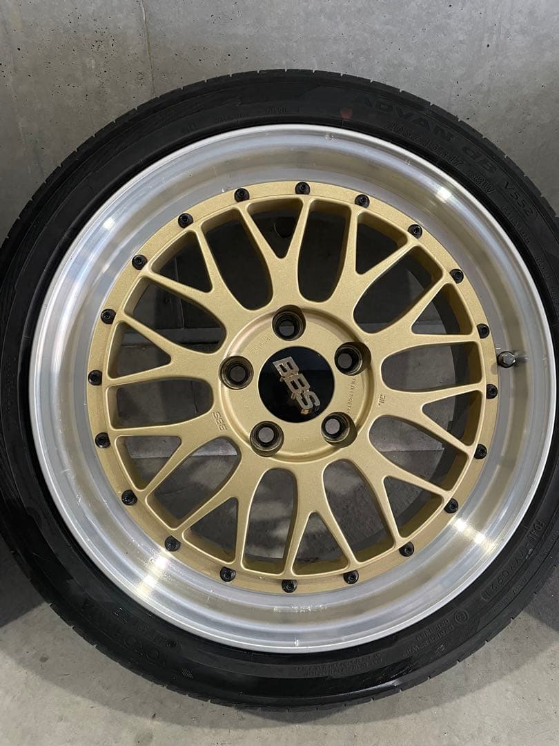 【鍛造】BBS LM 17インチ　ADVAN dB552