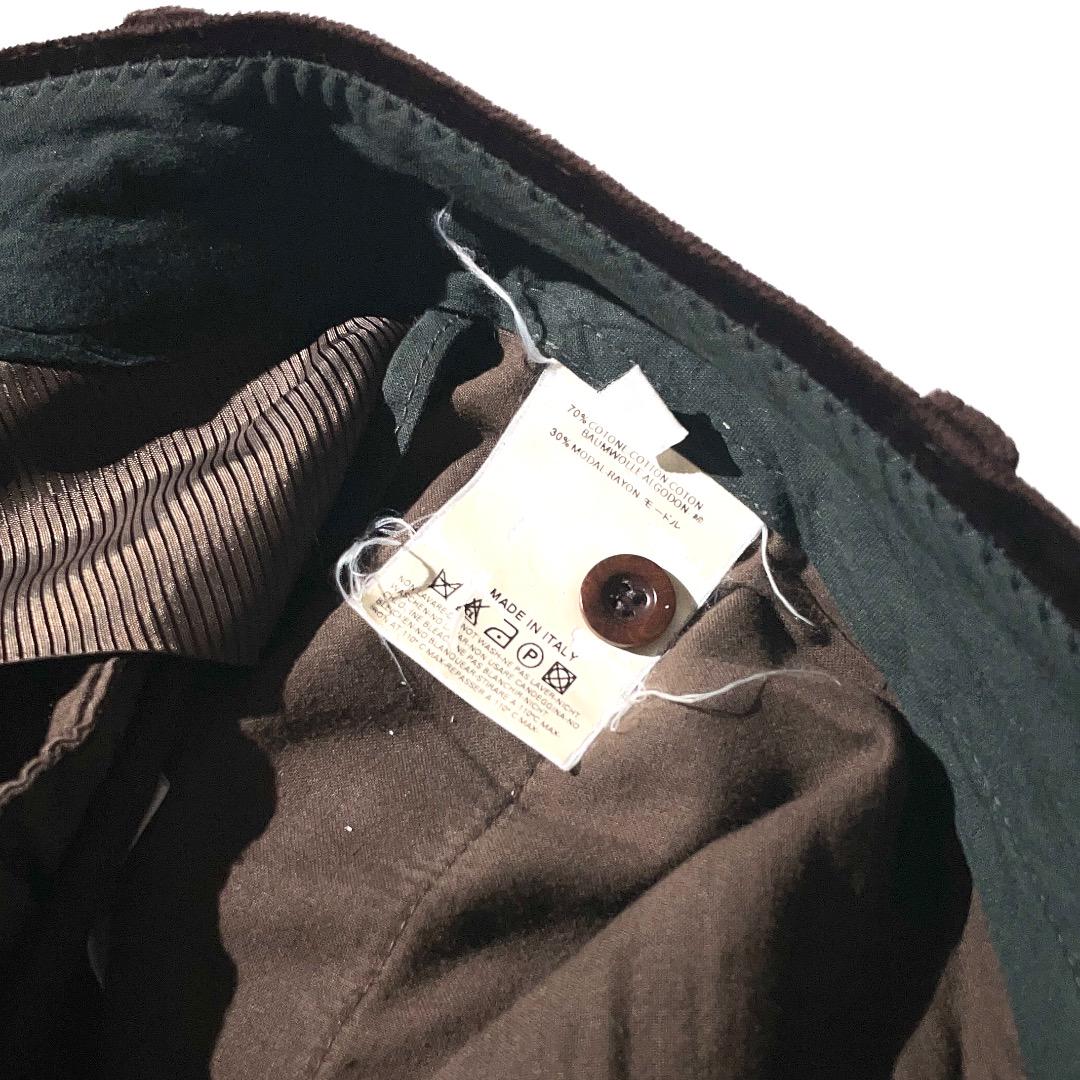 初期 01aw Martin Margiela 10 ベルベットスラックス