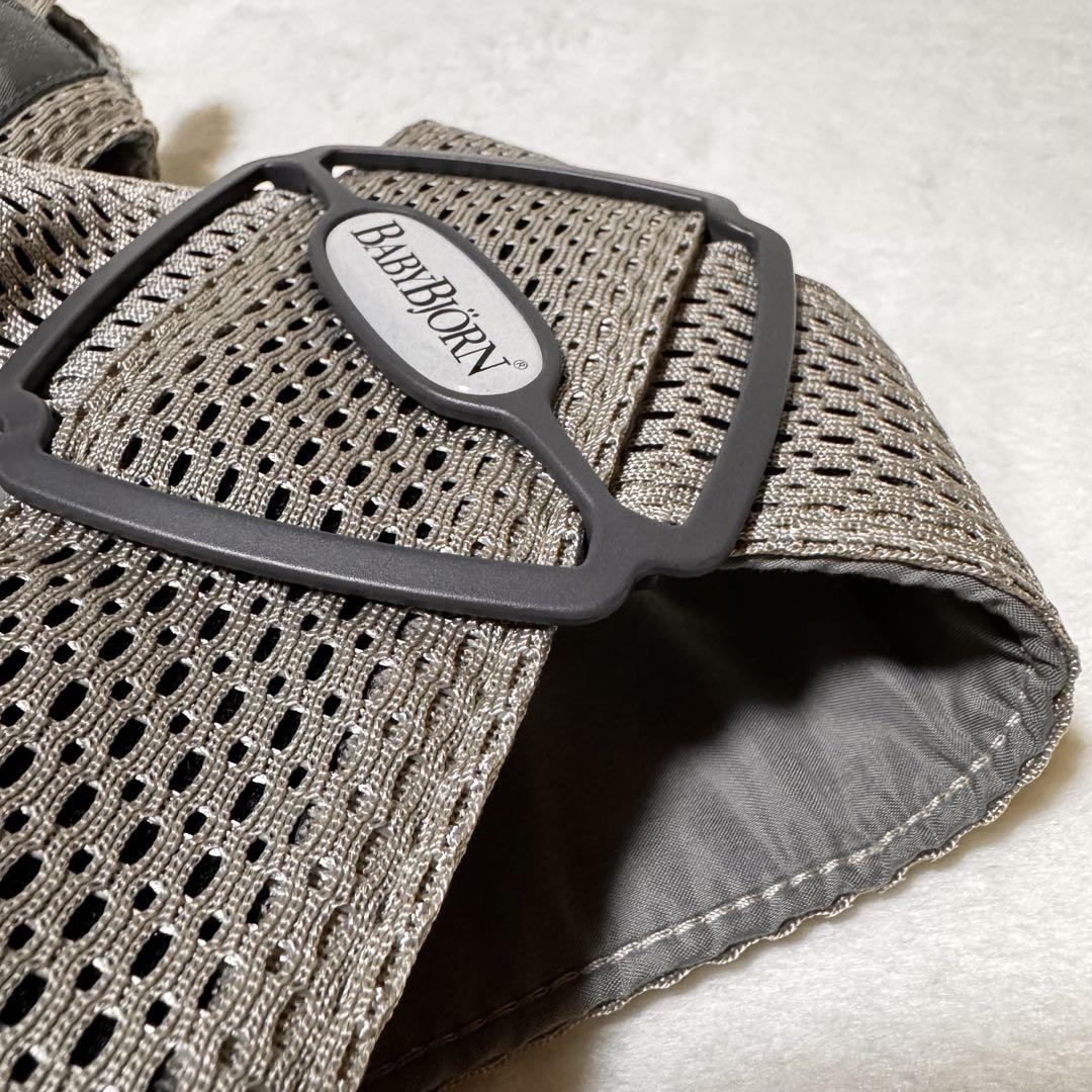 babybjorn MINI Air メッシュ グレーベージュ ベビーキャリア