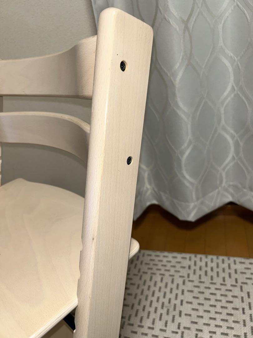 【美品】STOKKE Tripp Trapp ストッケ ホワイトウォッシュ