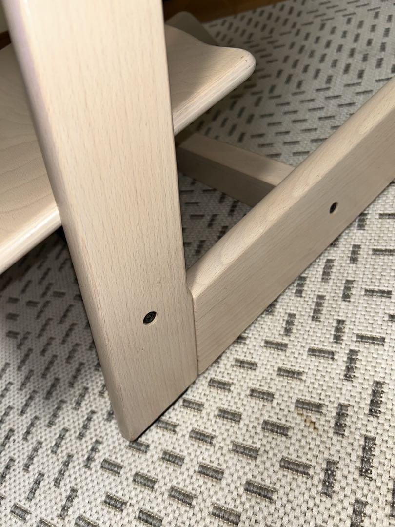 【美品】STOKKE Tripp Trapp ストッケ ホワイトウォッシュ