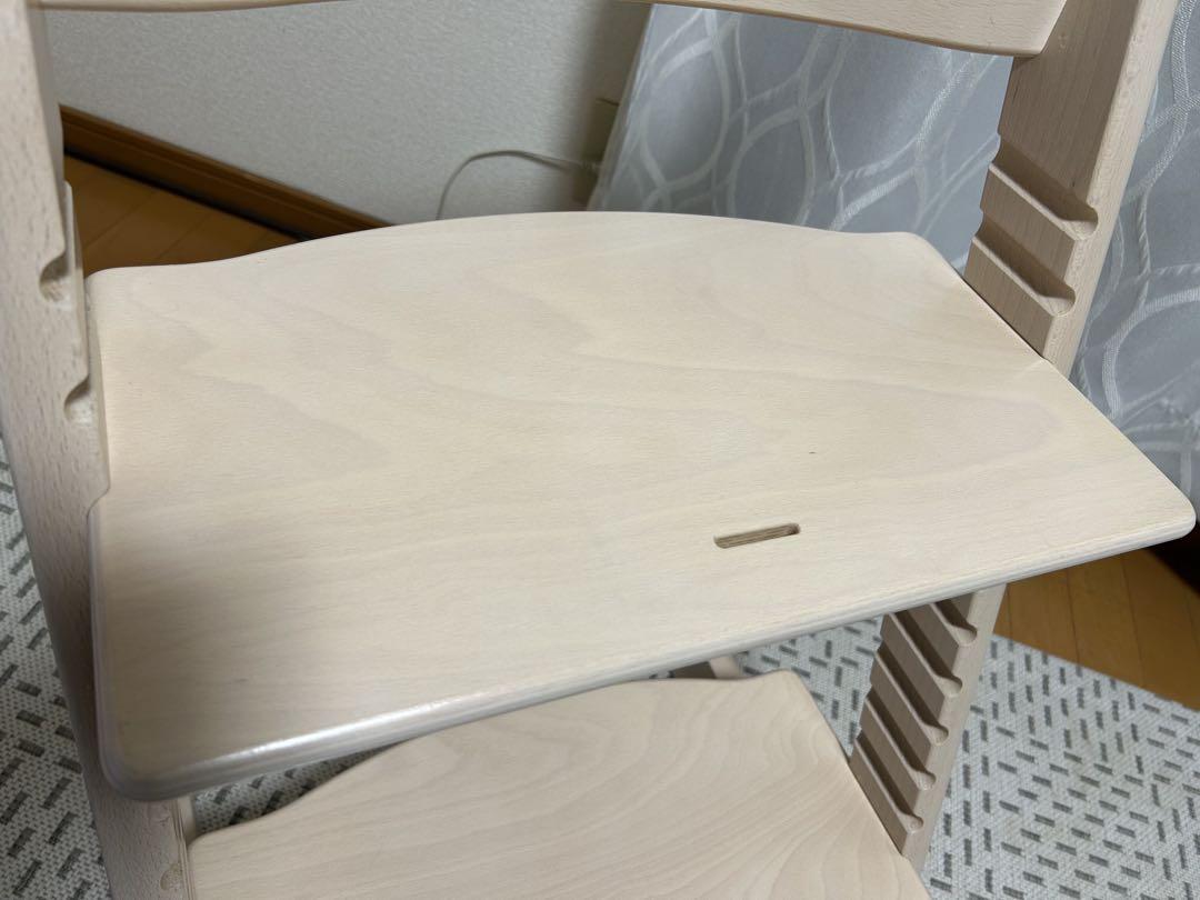 【美品】STOKKE Tripp Trapp ストッケ ホワイトウォッシュ