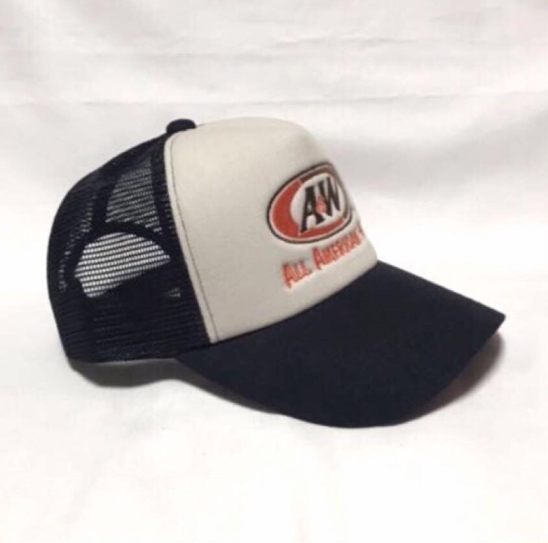 新品　A&W 沖縄　メッシュ キャップ 帽子　ブラック・ブラウン