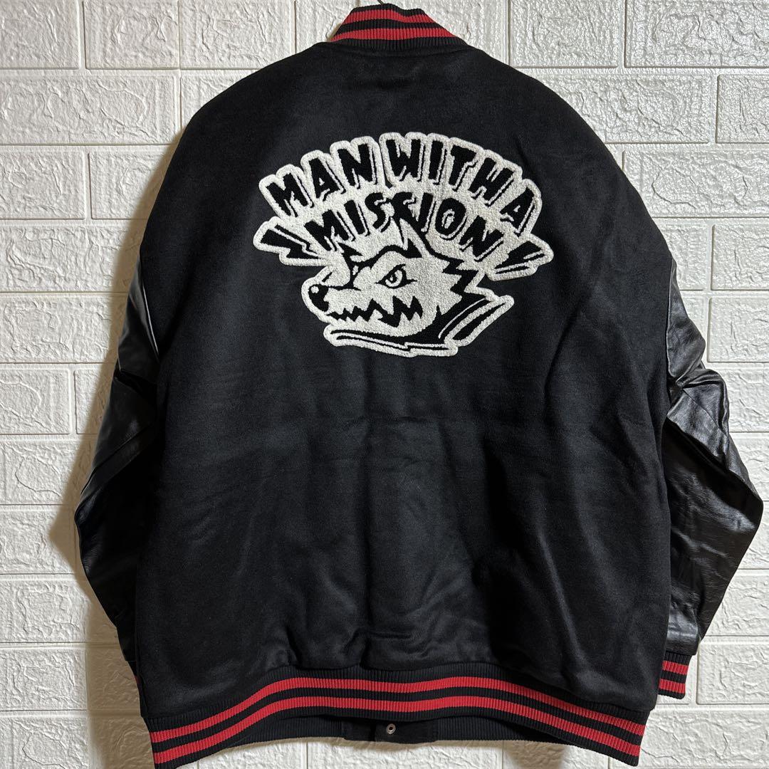 MAN WITH A MISSION スタジャン サイズXL MAN WITH A MISSION スタジャン サイズXL