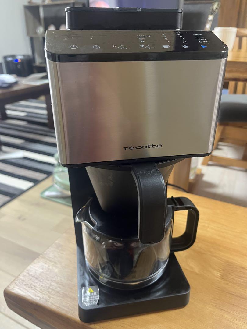 recolte コーヒーメーカー　コーン式　全自動