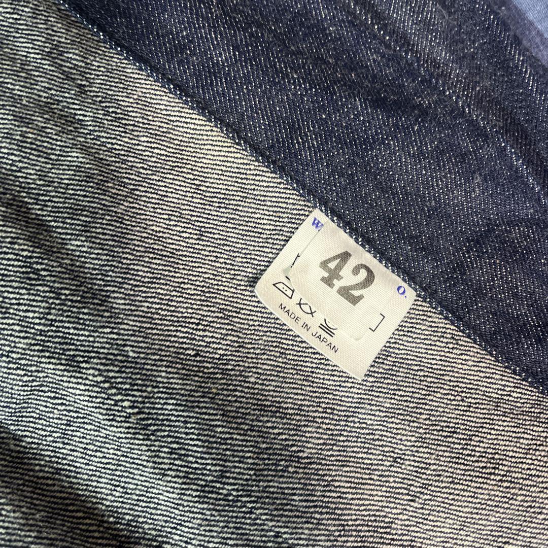 ウエアハウス デニムジャケット サイズ42 LOT2161天然インディゴ