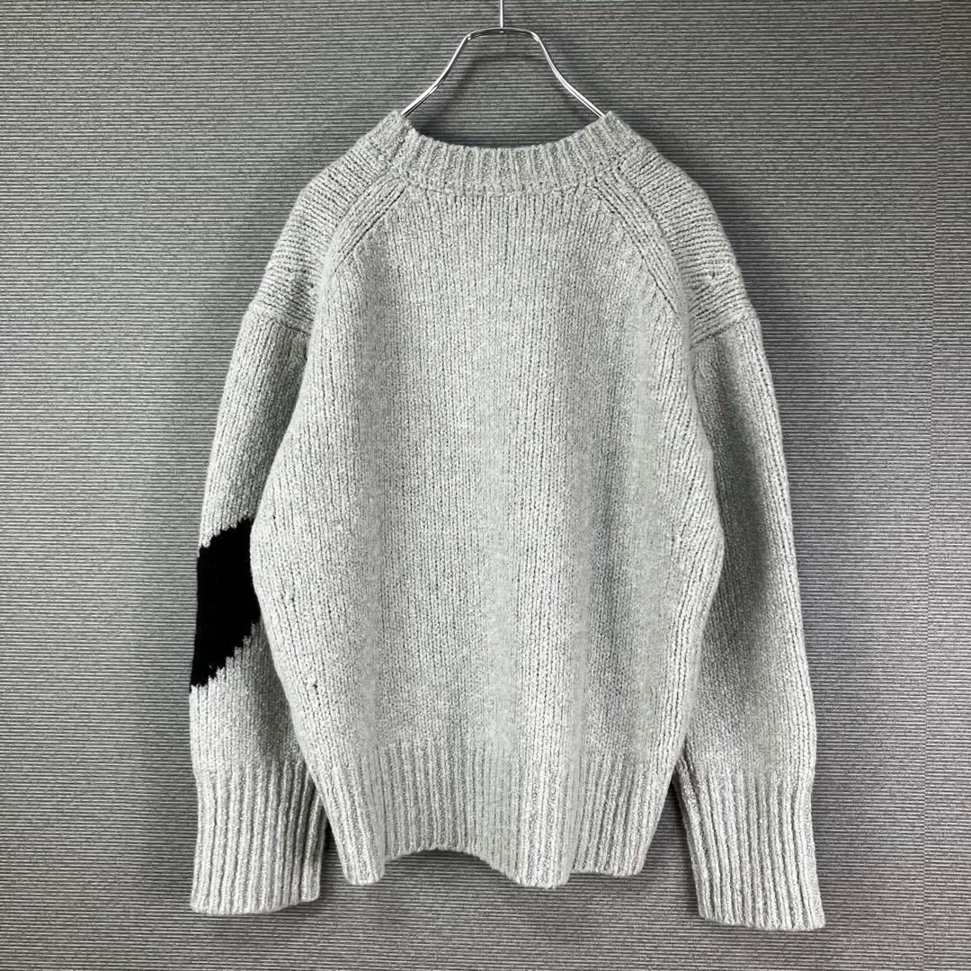 Liten Bisous knit ハートニット F グレー