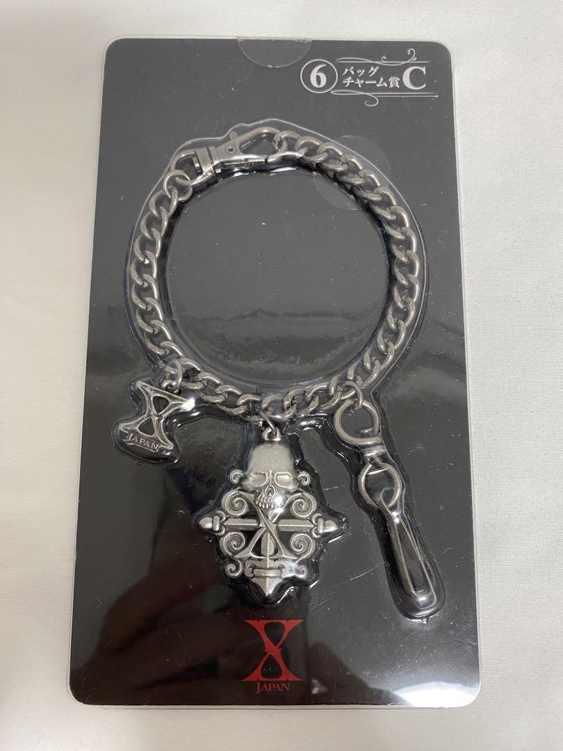バラ売り可 X JAPANくじ 一番くじ 倶楽部 X JAPAN 「X JAPANくじ」 ラゲッジタグ賞 C 白