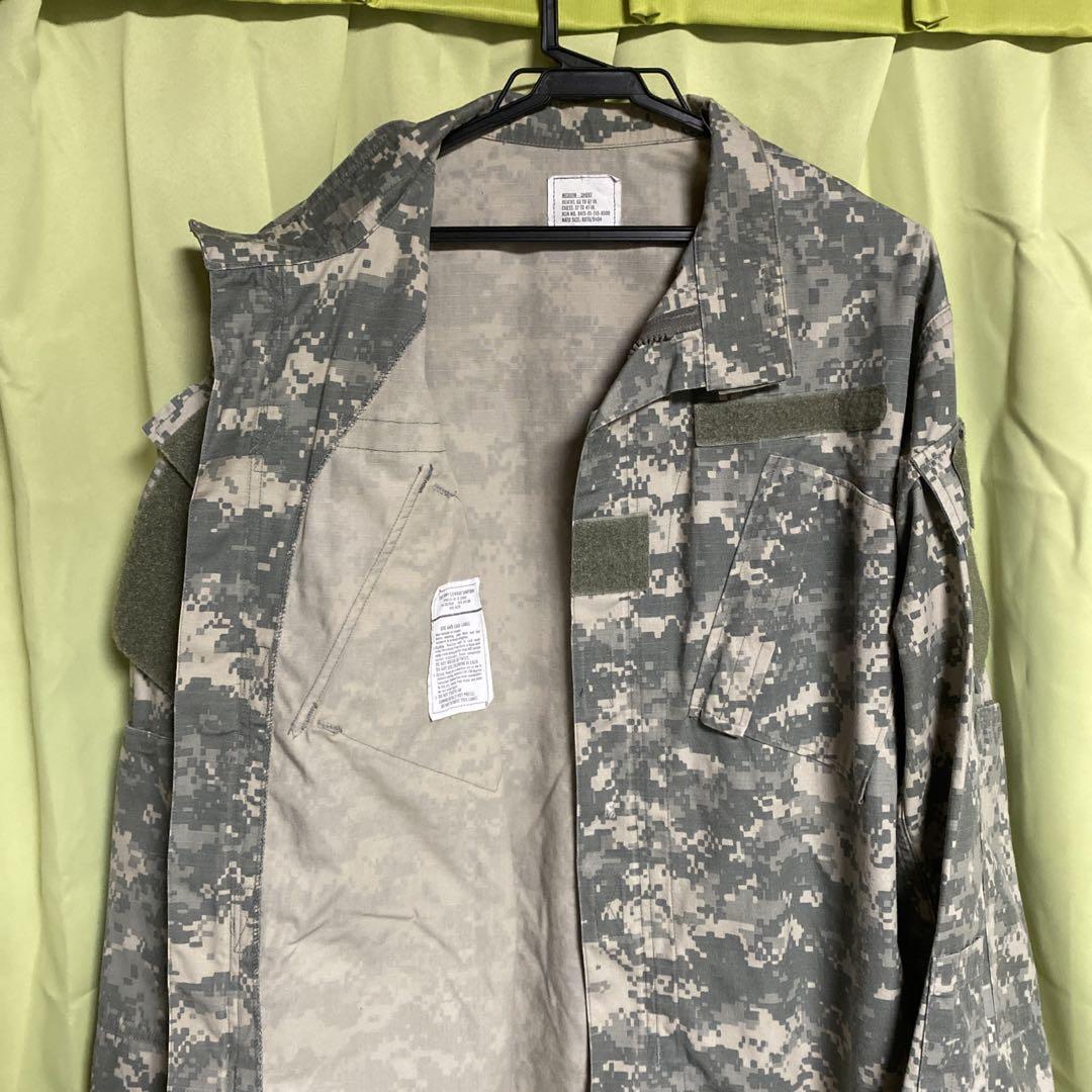 米陸軍迷彩服上下（プラスおまけ付き