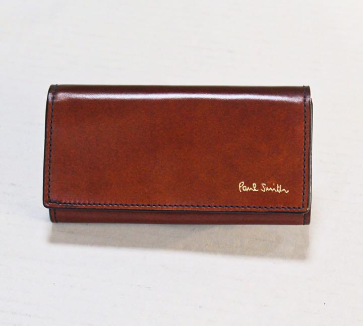 正規品安い ポールスミス 馬革 コードバンレザー4連キーケース キーリング kMt9K-m11661335960 箱付新品 訳有 格安超歓迎