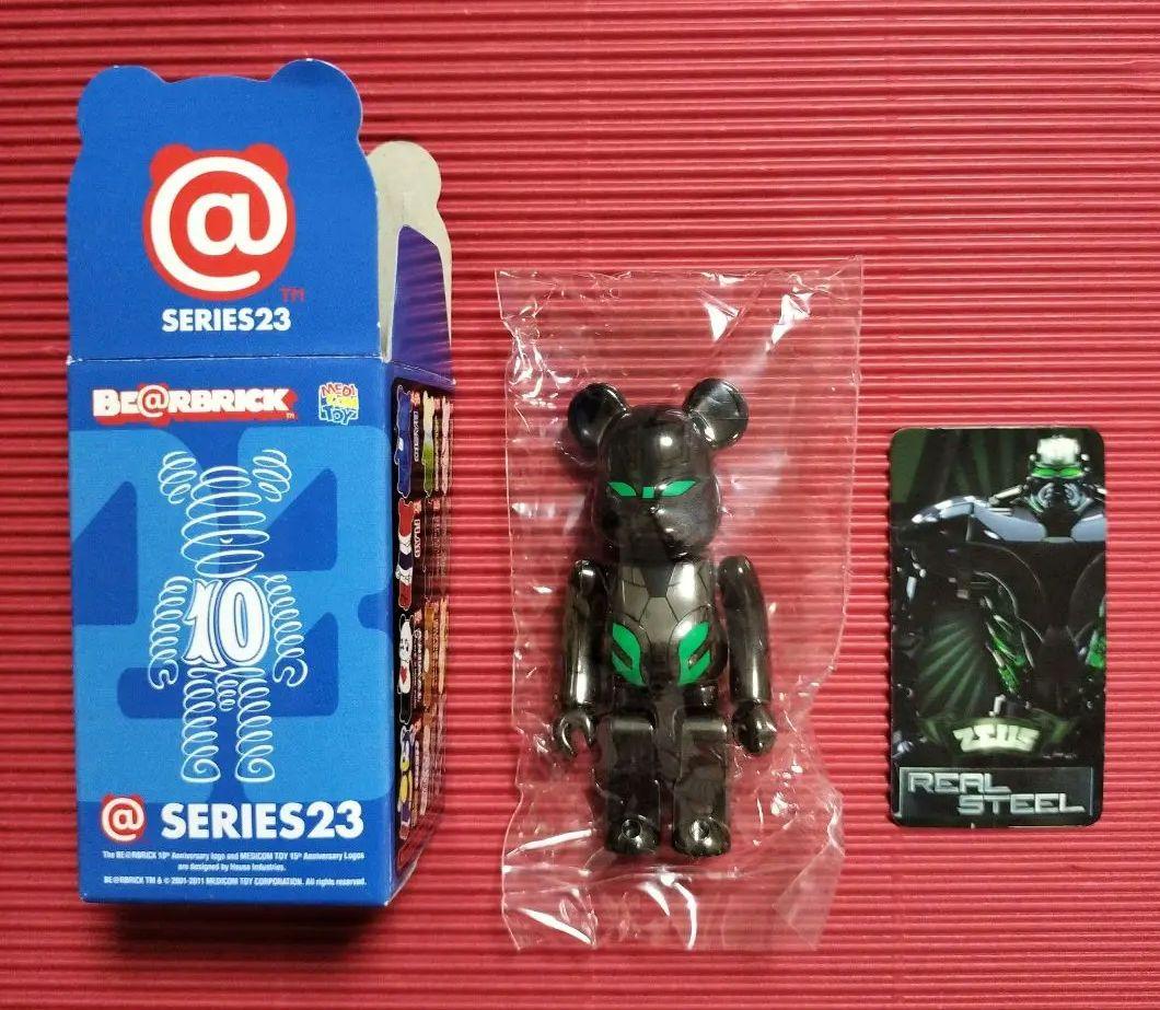 BE@RBRICK 23 ♦SF裏・REAL STEEL♦ 未開封・カード・空箱