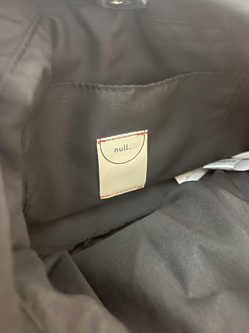null.（ヌル）の「PUFFY NYLON MINI TOTE BAG（ショルダーバッグ