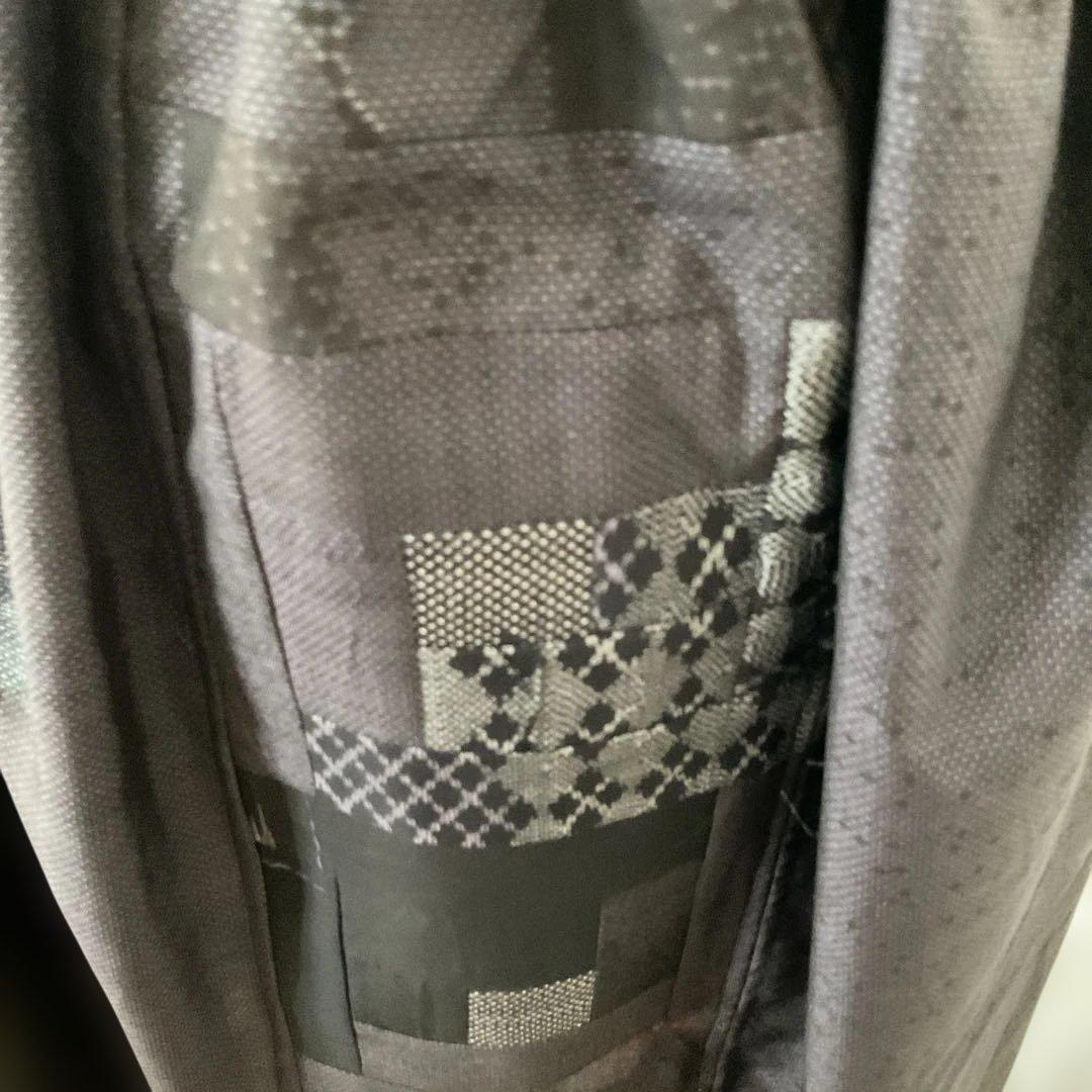 大島紬ベスト スカート