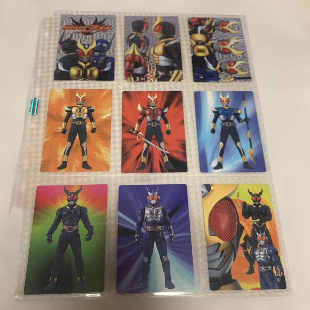 【非売品】東映、仮面ライダークウガ/アギト、特製カードフォルダ2点（カード付き） 非売品】仮面ライダークウガ DVD 全巻購入特典 特製カード