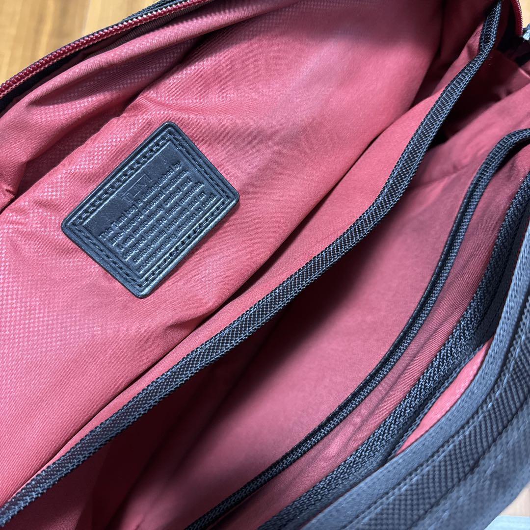 TUMI ビジネスバッグ ブラック ナイロン レザー