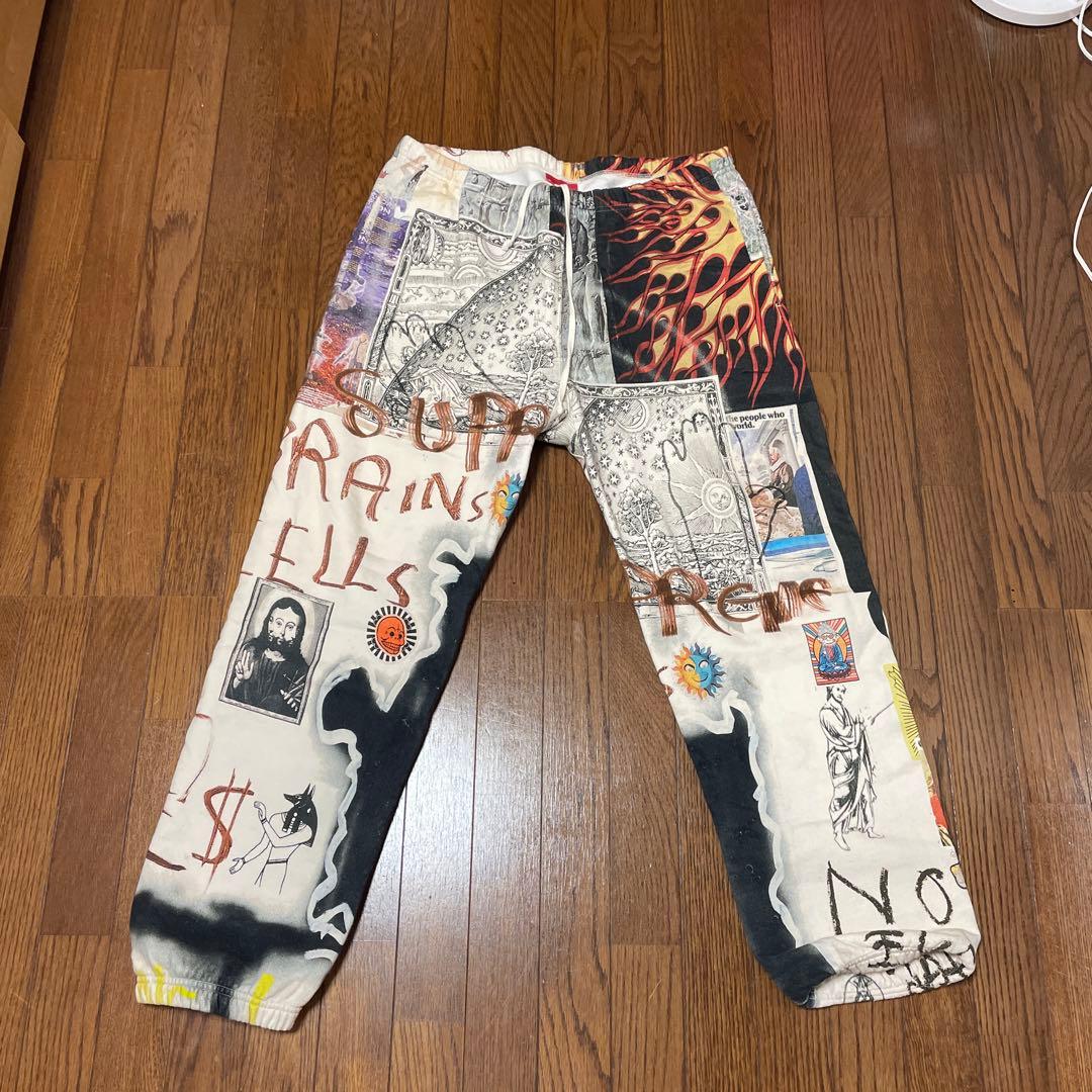 Supreme アートプリント ジョガーパンツXL LL SUPREME