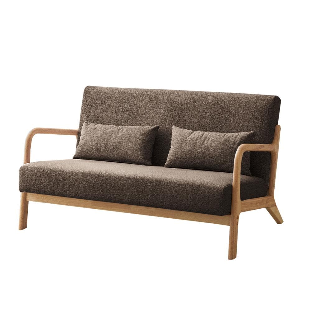 【セット】ソファー ソファセット 1人掛け2人掛け 木製 北欧 ファブリック Mokutopiaソファー 木製ベースのソファセット 洗えるクッション付き