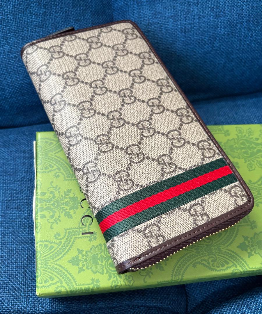 ◆GUCCI長財布◆ブラウン◆新品◆