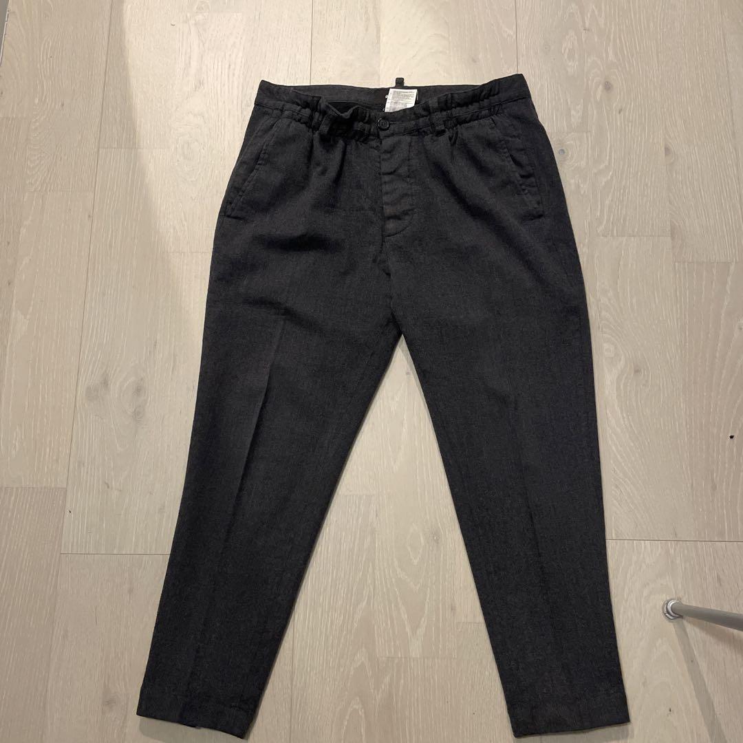 Dsquared2 ウール　クロップドパンツ　グレー
