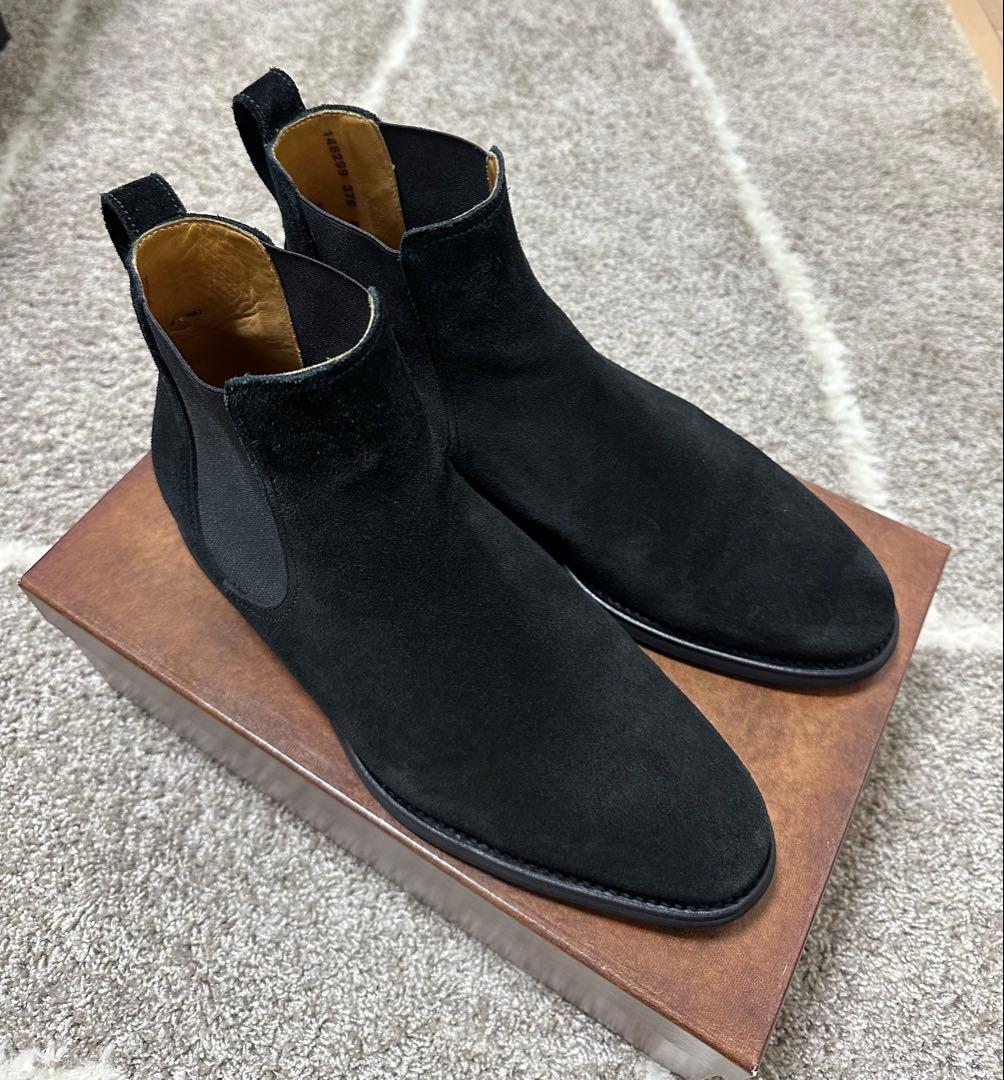 Berwick バーウィック 376 サイドゴアブーツ ブラック スエード Berwick バーウィック 376 サイドゴアブーツ ブラック スエード