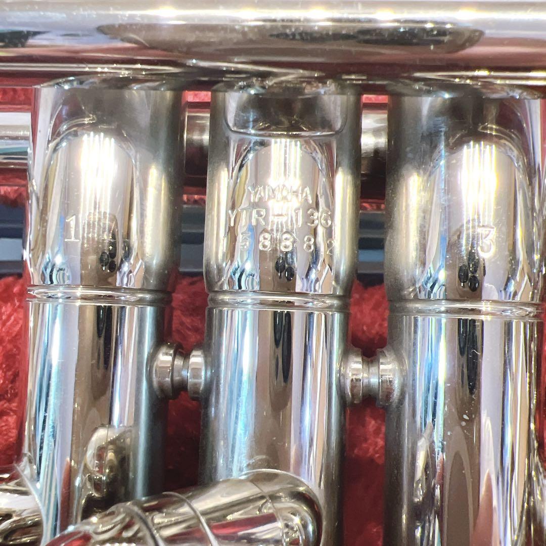 【美品】YAMAHA トランペット YTR-136 YTR136 ヤマハ