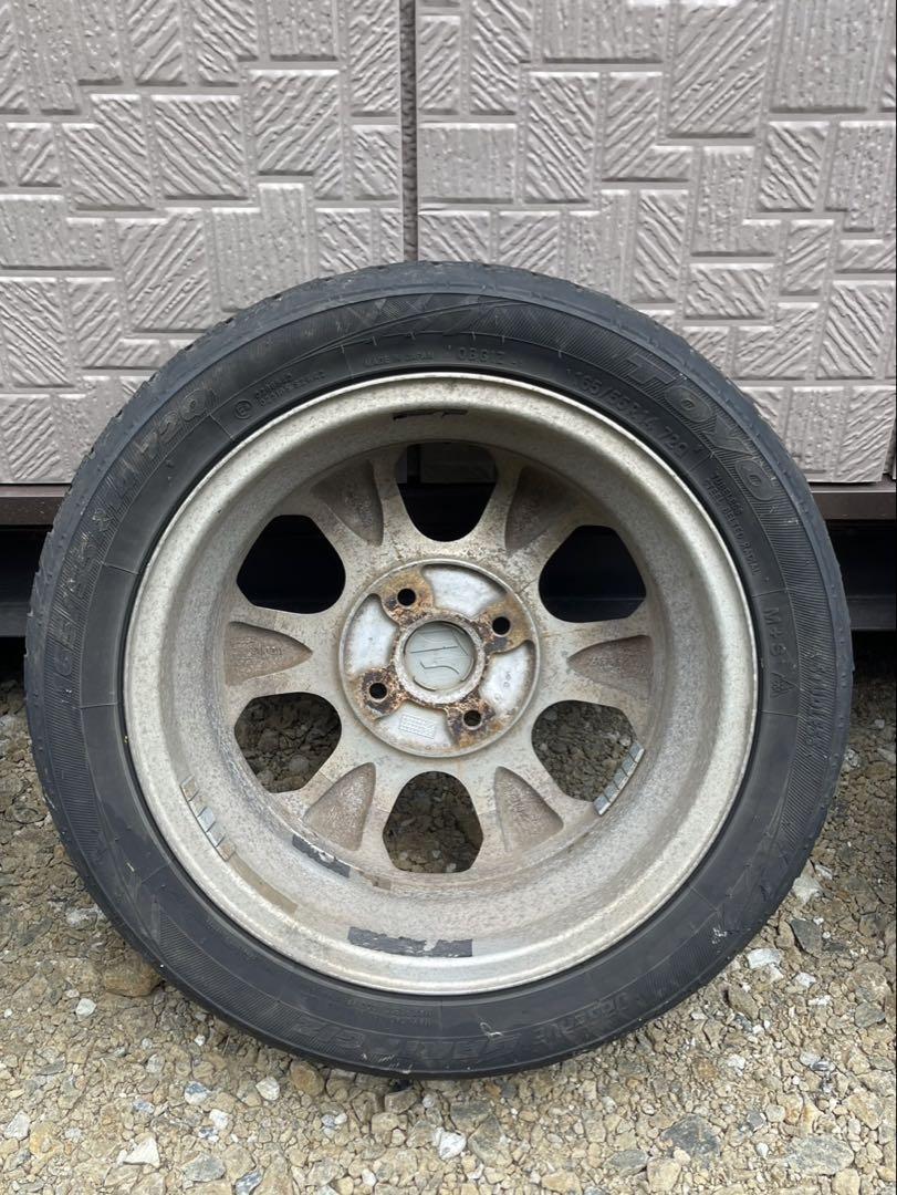 スズキ純正　タイヤ　ホイール　4本セット　165/55 R14 ！早い者勝ち！