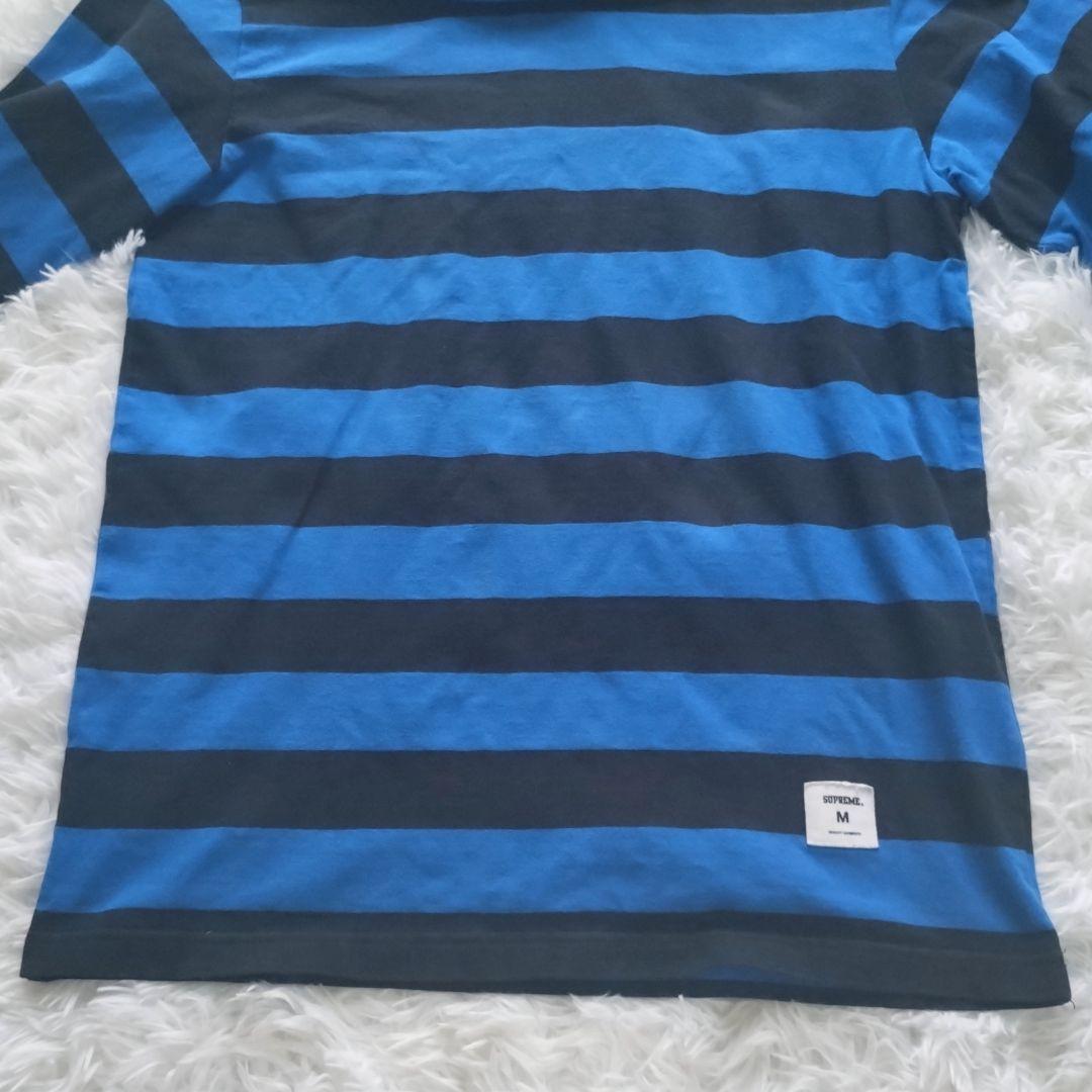 Supreme - Hooded L/S Striped Tee キムタク着 Supreme Hooded L/S Striped Tee キムタク着用