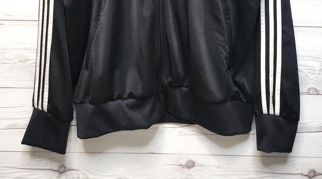 アディダス　トラックトップジャケット　２XL　黒　ブラック