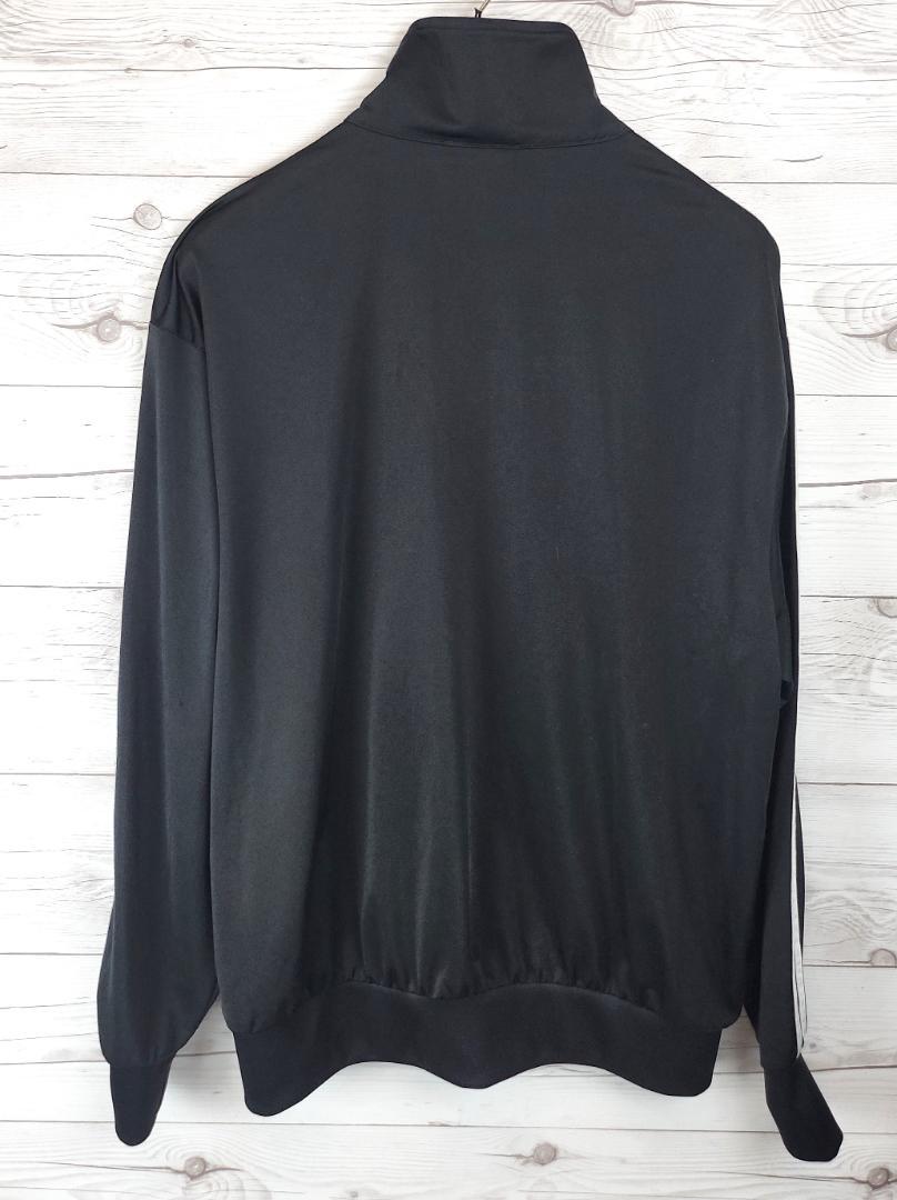アディダス　トラックトップジャケット　２XL　黒　ブラック