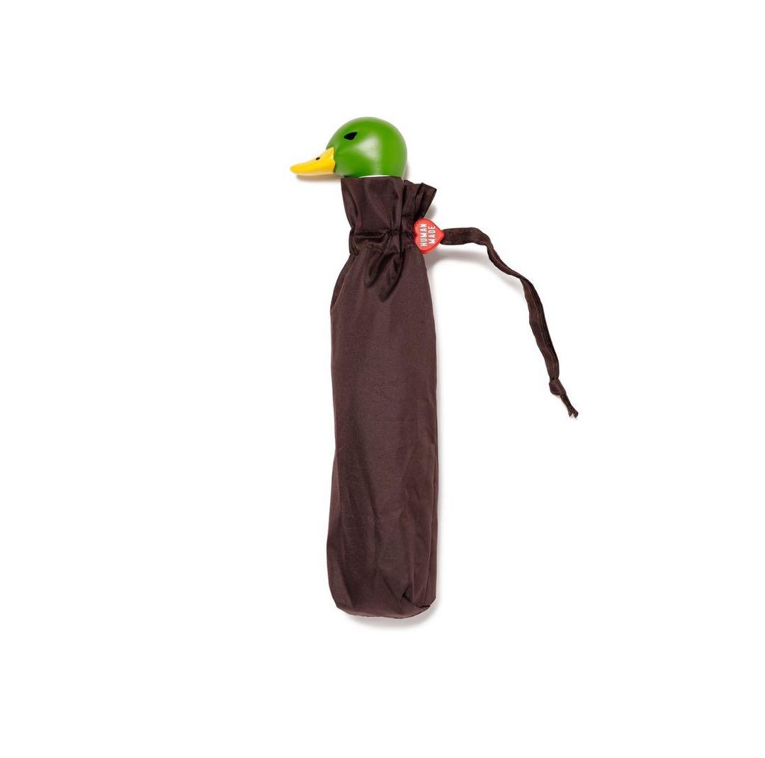 小物 HUMAN MADE DUCK COMPACT UMBRELLA BROWN