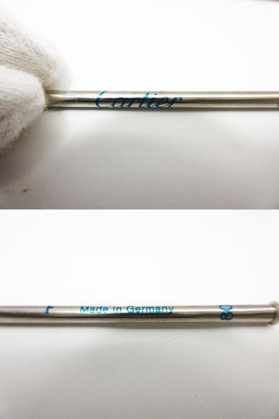Cartier カルティエ トリニティ ツイスト式ボールペン インク青 ゴールド