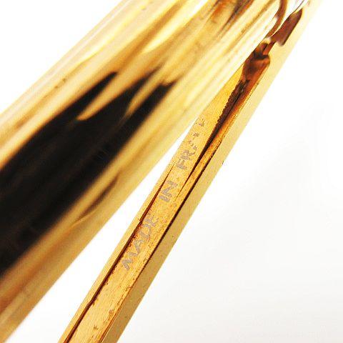 Cartier カルティエ トリニティ ツイスト式ボールペン インク青 ゴールド