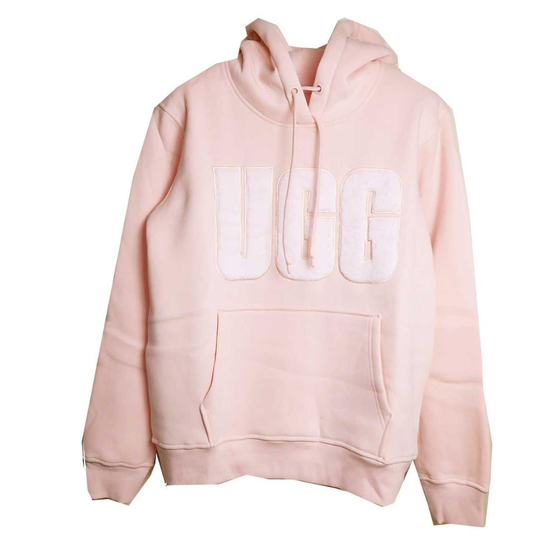 新着UGGアグ REY フリーースロゴ パーカーUS-S