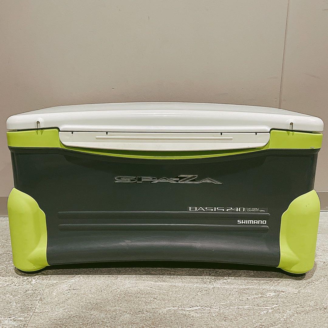 柔らかい シマノ スペーザ ベイシス240 クーラーボックス - メルカリ 30L～