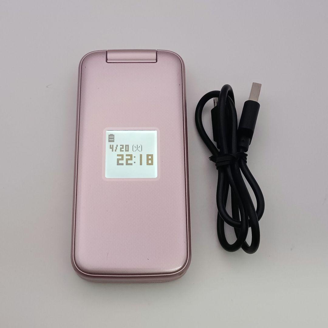 初期化済み⭐️docomo らくらくホン F-01M ピンク - メルカリ