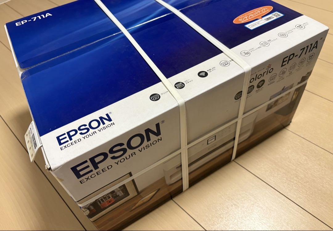 EPSONエプソン　プリンターEP-711A 新品未開封
