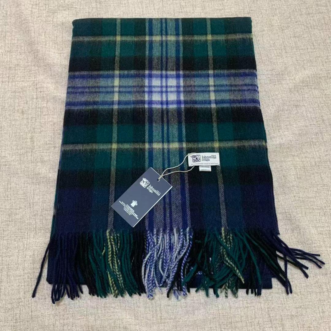 ジョンストンズ マフラー 大判タータンチェックストール ドレスゴードン ジョンストンズ マフラー 大判タータンチェックストール ドレスゴードン