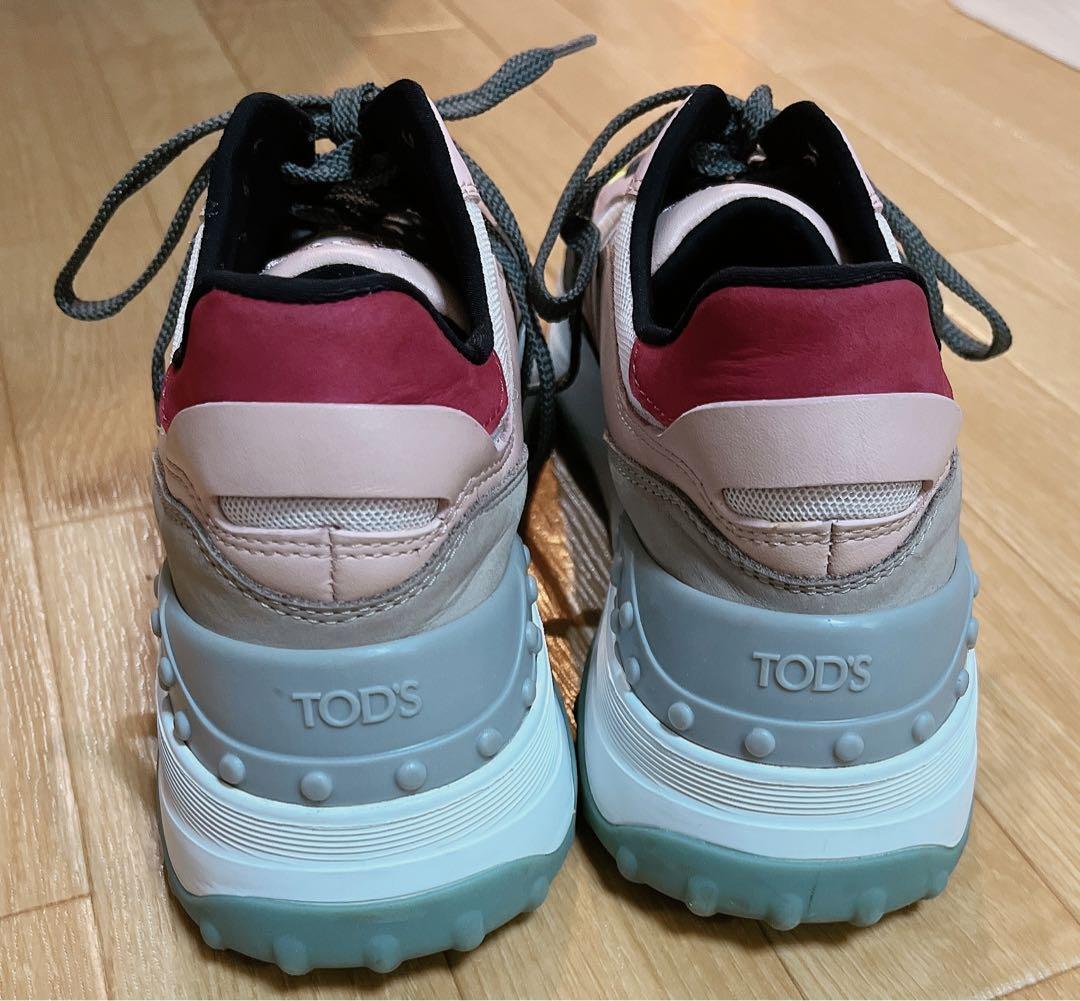 TOD'S トッズ　スニーカー　Tタイムレス　ダッドコンビスニーカー　36