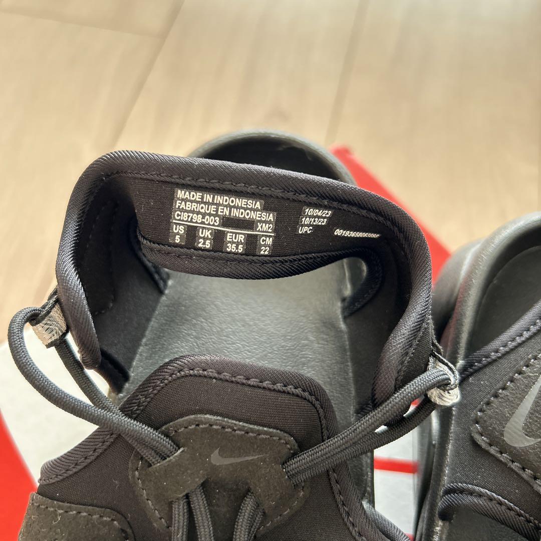 NIKE エアマックスココサンダル ブラック 22cm