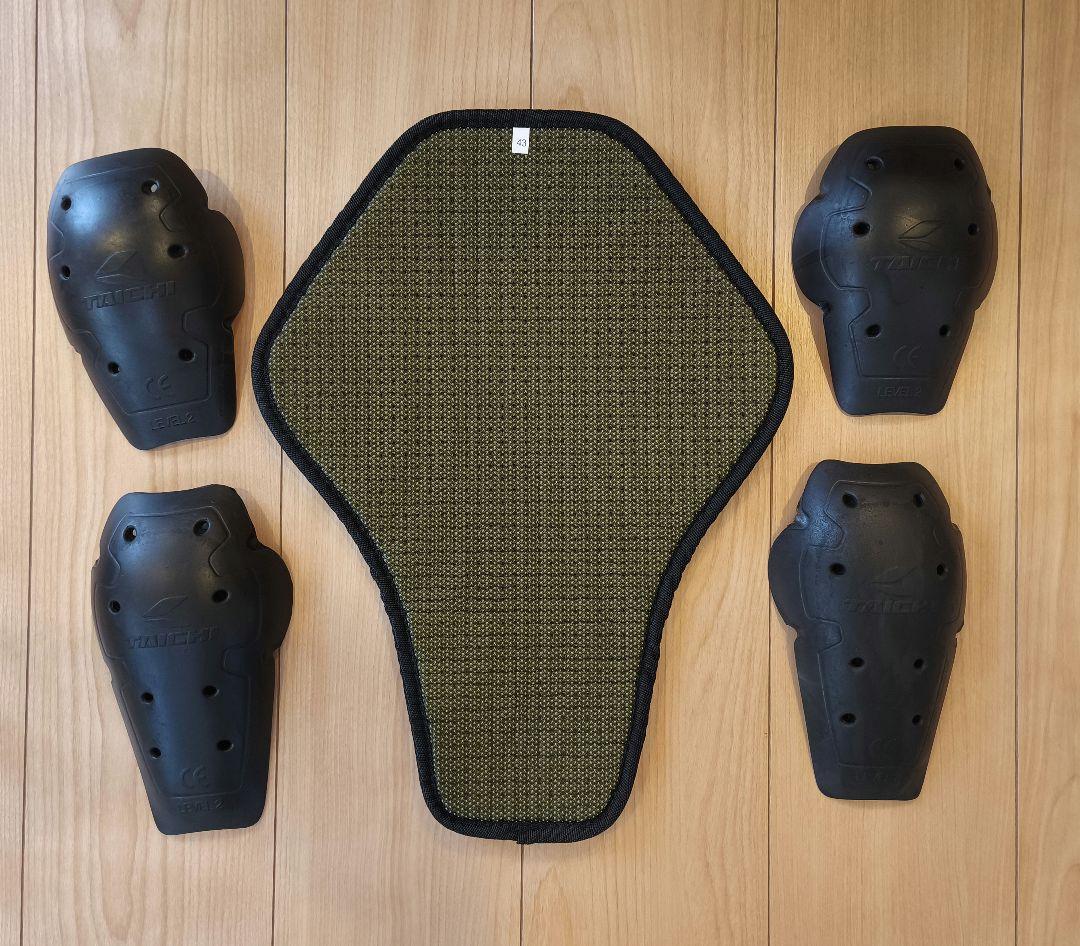 RS TAICHI ビエント エアー ジャケット RSJ319 ブラック XL