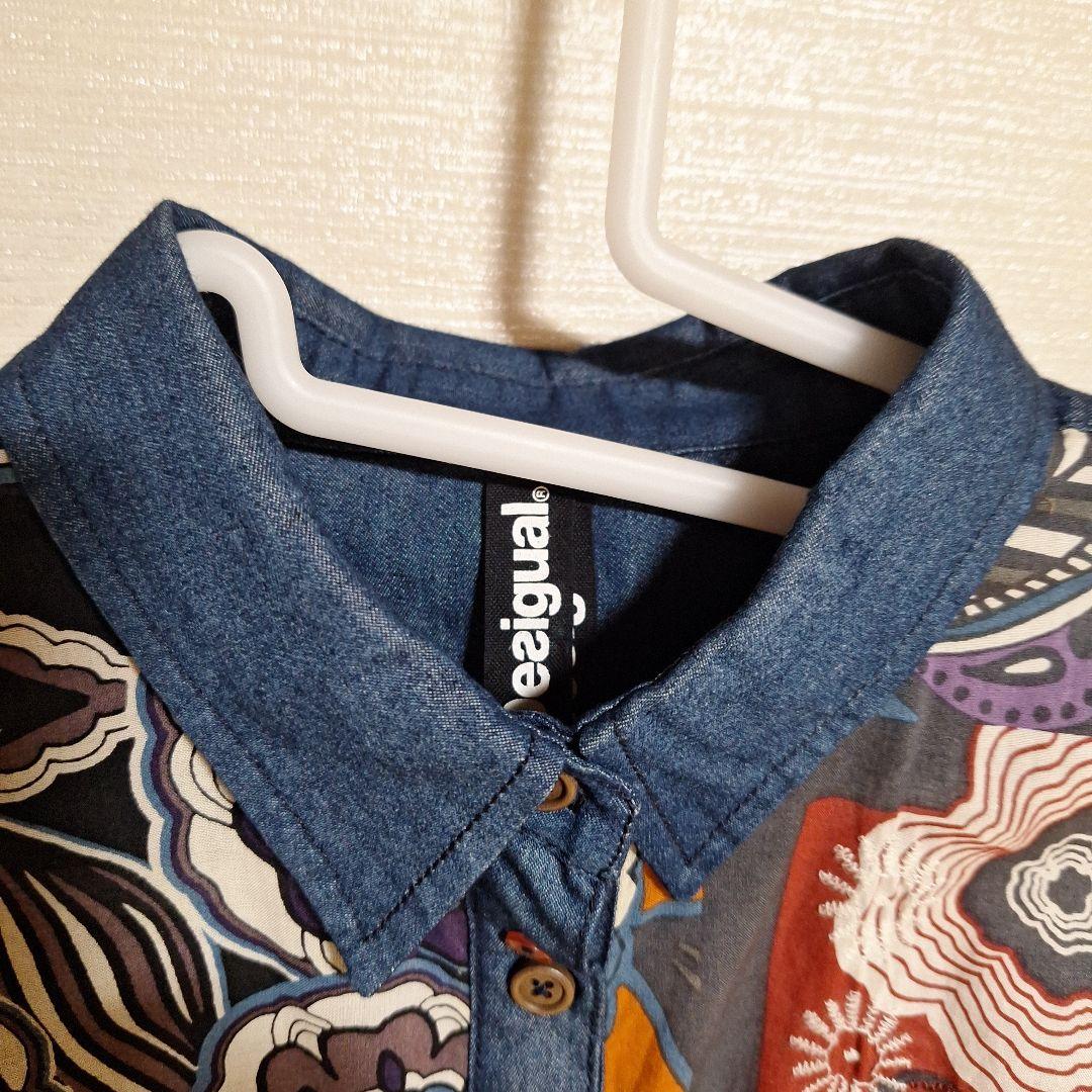 ★美品★デジグアル Desigual シャツ　Ｍサイズ