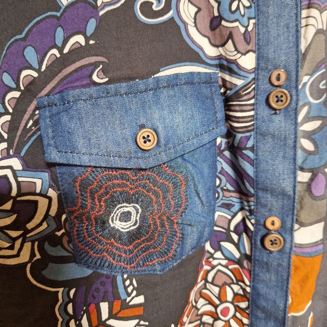 ★美品★デジグアル Desigual シャツ　Ｍサイズ