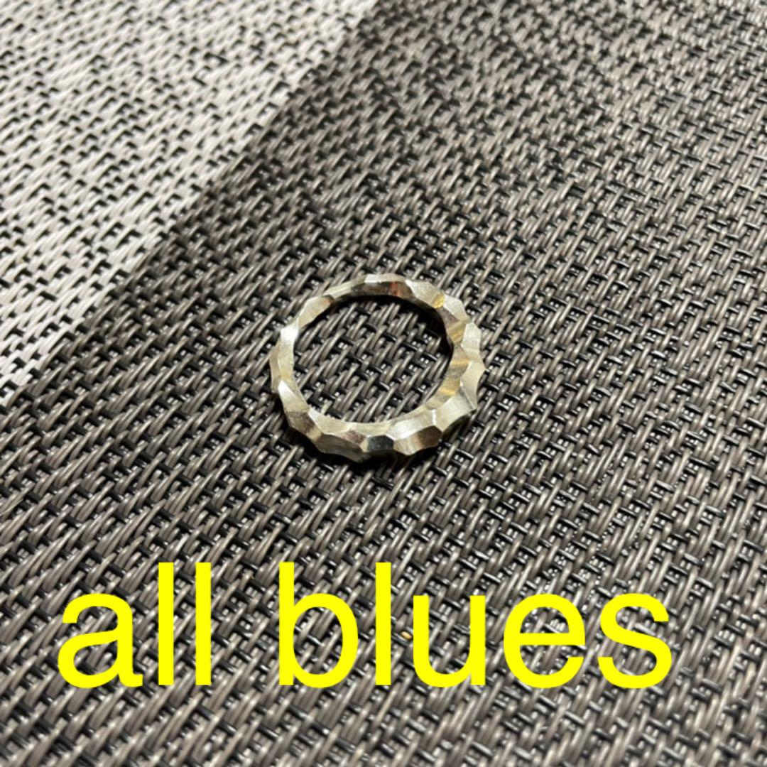 all blues シルバー925リング 指輪 最大71%オフ! 販売カスタムオーダー ALL BLUES シルバー リング リング