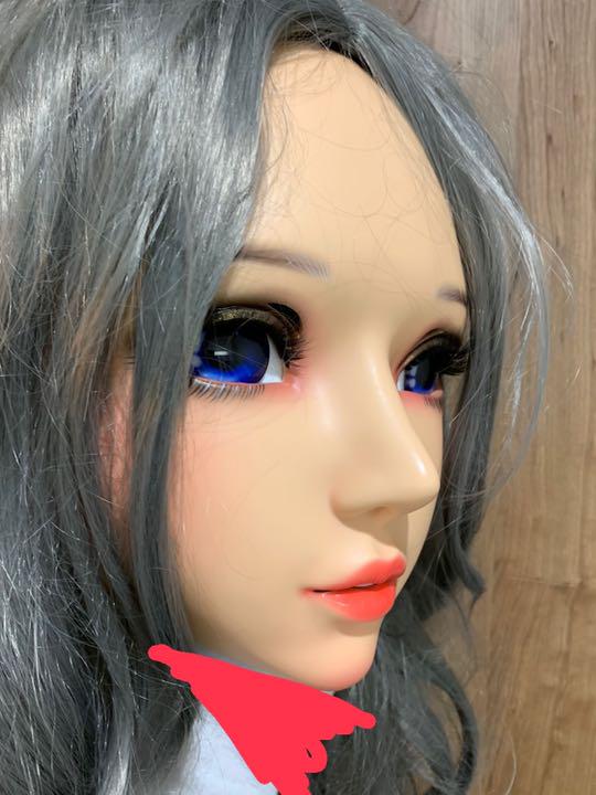 フィメールマスク 着ぐるみマスク マスク 着ぐるみ ハーフマスク 女装