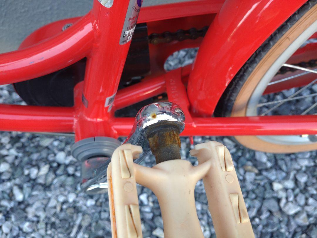 【静岡県西部引き取り】ブリヂストン HACCI ハッチ 18インチ レッド
