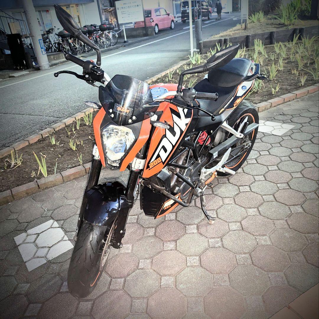 DUKE200 エンジン良好